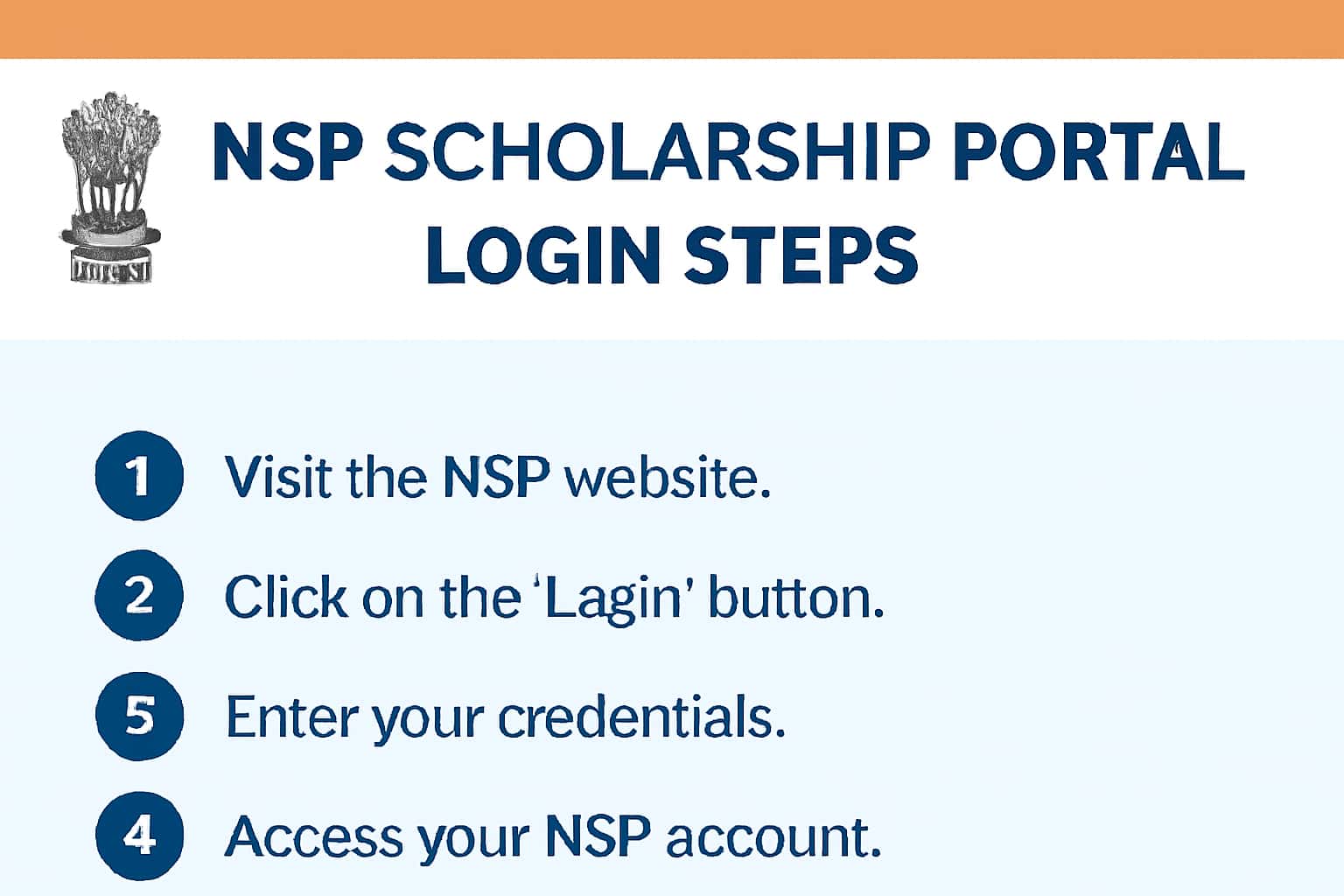 NSP Scholarship Portal Login Steps